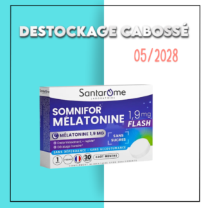 SANTAROME Somnifor Melatonine 1,9mg 30 Comprimes – Destockage Cabosse Maroc