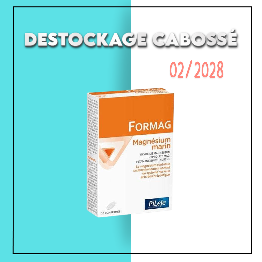 Formag Magnesium Marin 30 Comprimes – Destockage Maroc