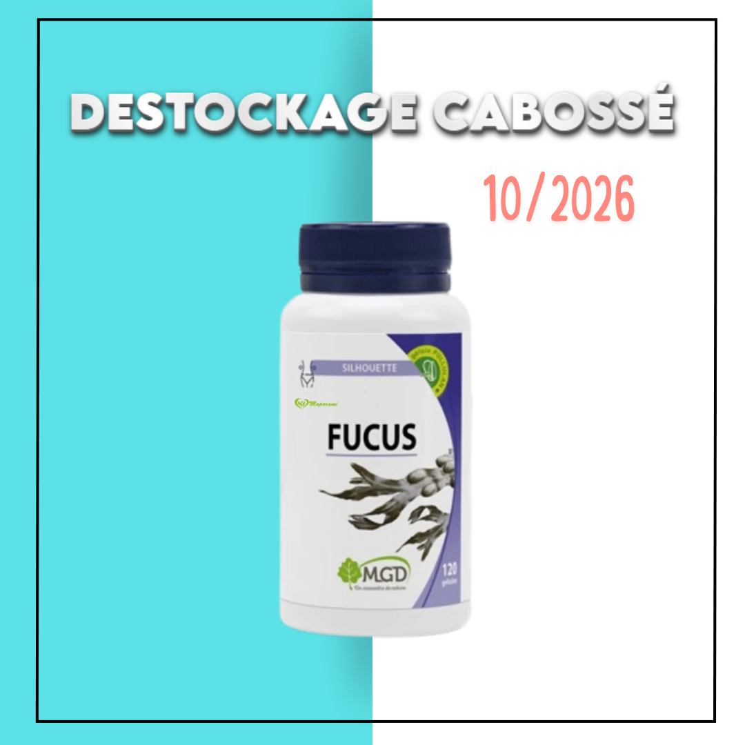 MGD NATURE Fucus – 120 Gélules – Destockage Maroc