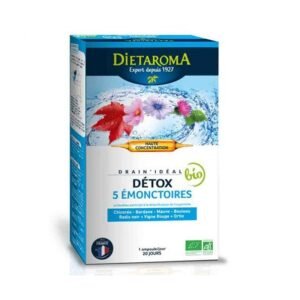 DIETAROMA Detox 5 Emonctoires 20ampoules *15ml Maroc