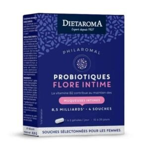 DIETAROMA Microbiotique Probiotique Flore Intime 20gelules Maroc