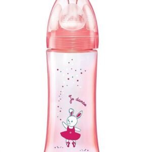 DODIE Biberon Multi Perfore Tetine Debit 2 Rose 0-6mois 270ml Maroc