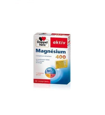 DOPPEL HERZ Magnesium 30 Comprimé Maroc