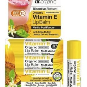 Dr Organic Baume à Lèvres à la Vitamine E 5,7ml Maroc