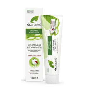 Dr Organic Dentifrice à L’aloe Vera 100ml Maroc