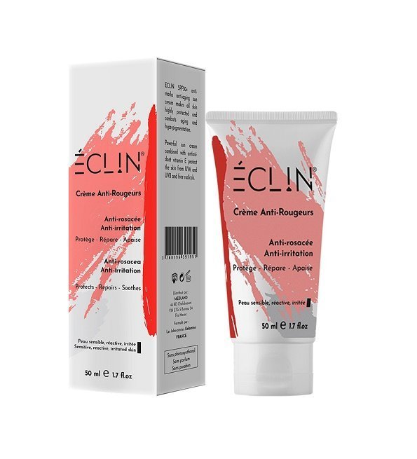 ECLIN Ecran Invisible Anti-Rougeurs Spf50+ 50ml Maroc