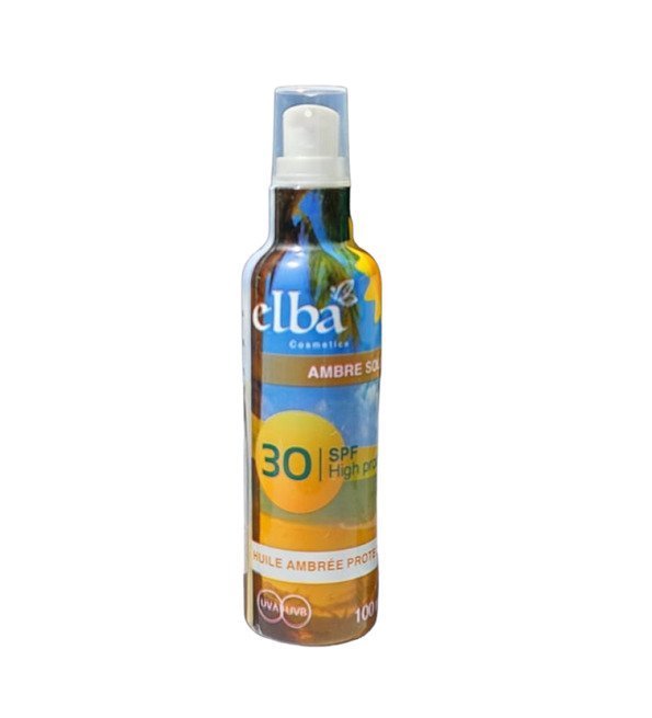 ELBA Huile Bronzante SPF 30 – 100 ml Maroc