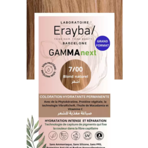 Erayba Gamma Next Coloration 7/00 Blond Natural Coloration Hydratante Permanente Maroc