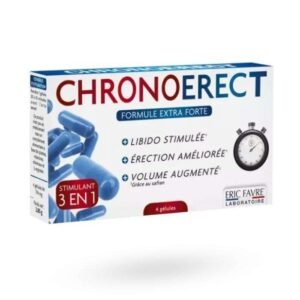 ERIC FAVRE Chronoerect 4 Gelules pour Tonus Sexuel Maroc