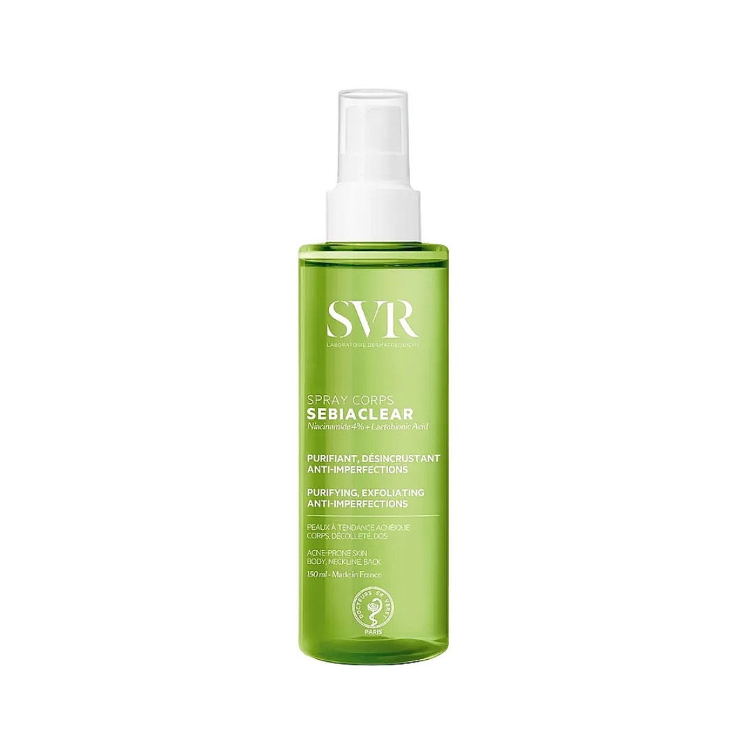 SVR Sebiaclear Spray Corps 150ml Maroc