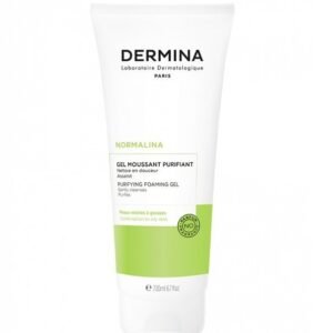 DERMINA Normalina Gel Moussant Purifiant Peaux Mixtes a Grasses 200ml Maroc