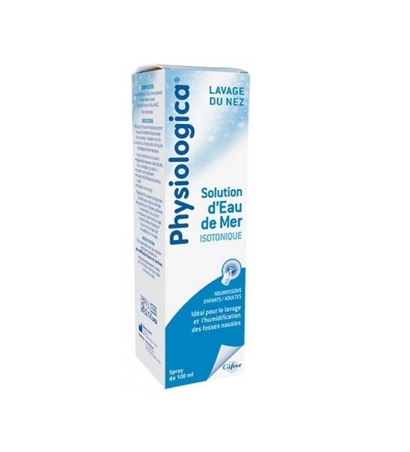 GIFRER Spray Isotonique Physiologique Eau de Mer 100 ml Maroc