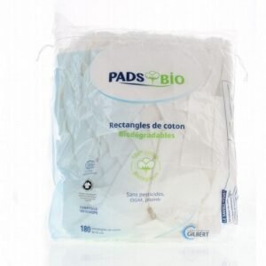GILBERT Pads Bio Rectangles de Coton 8x10cm Maroc