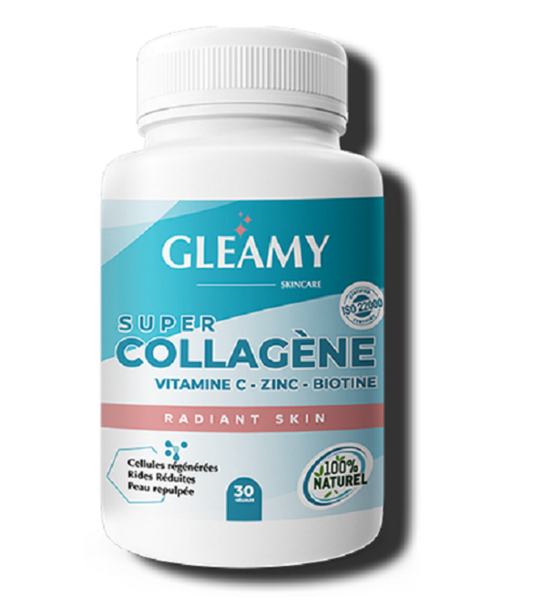 GLEAMY Super Collagene 30 Gélules Maroc