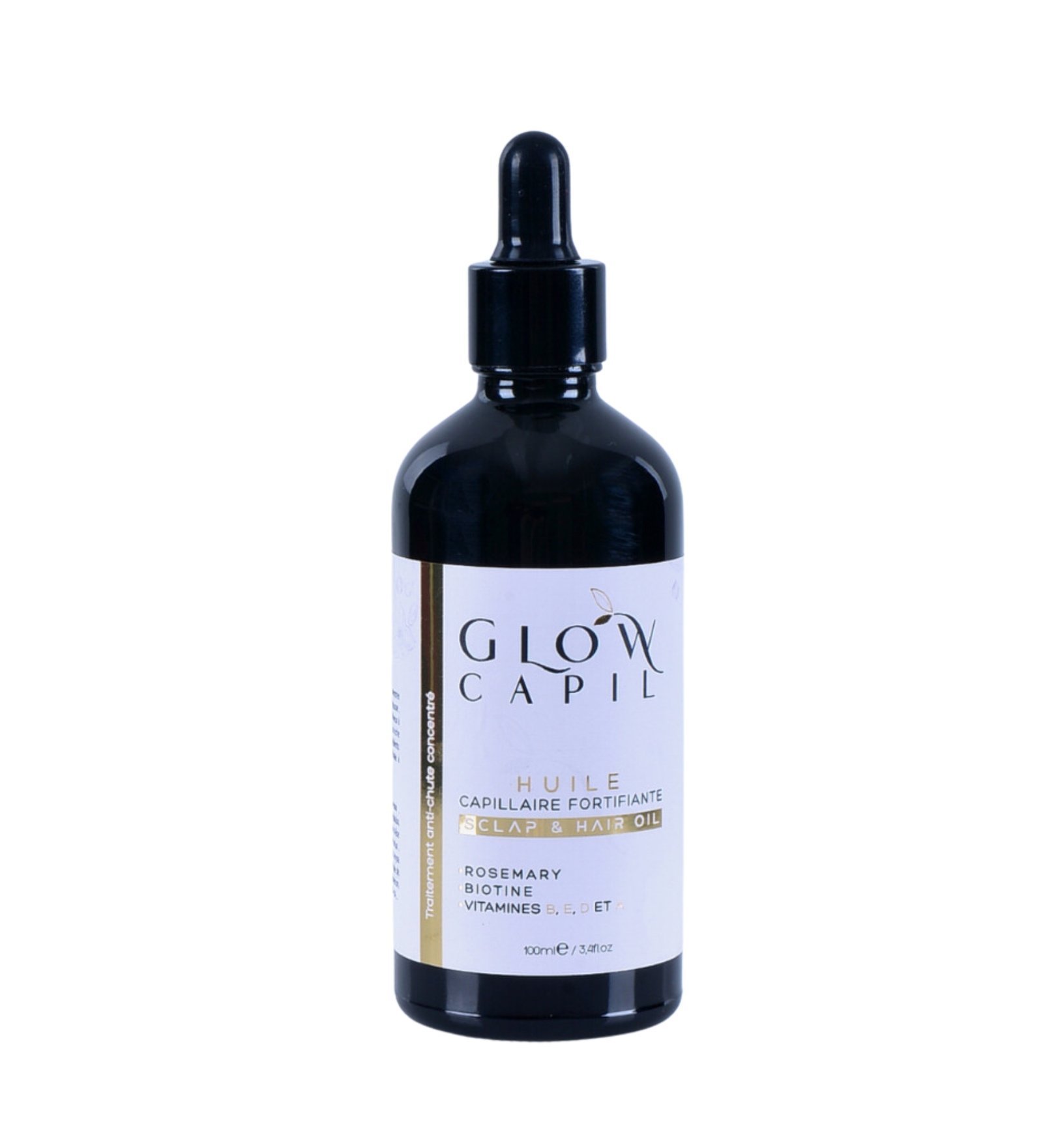 Glow Capil Huile Capillaire Fortifiante 100ml Maroc