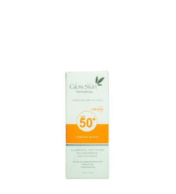 GLOWSKIN DERMATOLOGY – Crème Solaire Invisible SPF 50+ UVB UVA 40ml Maroc