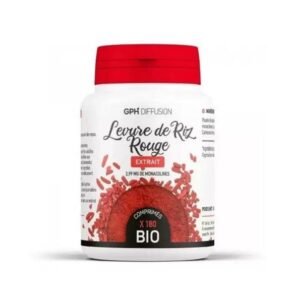 GPH Diffusion Levure de Riz Rouge 180 Gelules Maroc