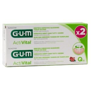 GUM Activital Dentifrice Gel Lot de 2 X 75ml Maroc