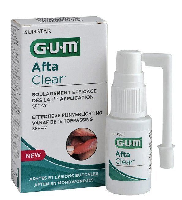 GUM Aftaclear Spray Réf2420 15ml Maroc