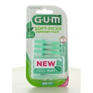 GUM Soft Picks Confort Menthole 40pcs 670 Maroc