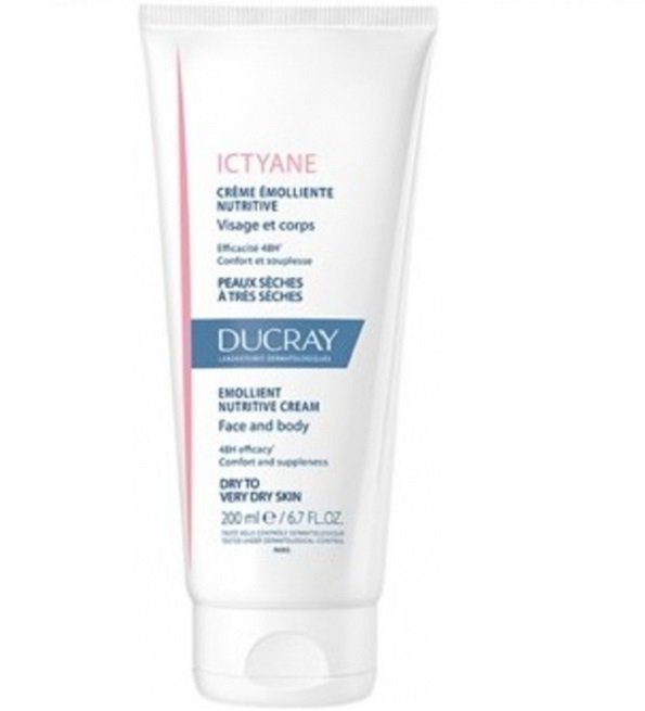 DUCRAY — Crème Émolliente Nutritive — Crème Émolliente — Ictyane 200 ml Maroc