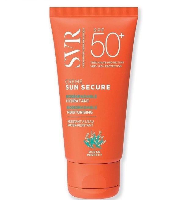 SVR Sun Secure Crème Spf50+biodégradable Hydratante Maroc