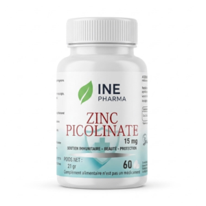 Ine Pharma Zinc Picolinate 15mg 60 comprimés Maroc