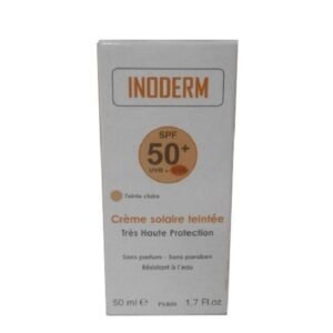 INODERM Écran Solaire Teinté Claire SPF 50+ (50ml) Maroc