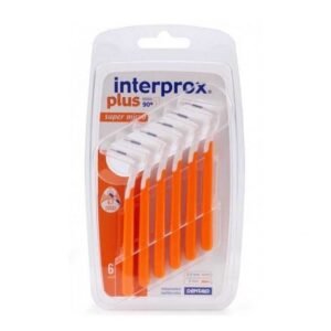INTERPROX Plus Orange Super Micro Brossettes Interdentaires 6 Piéces Maroc