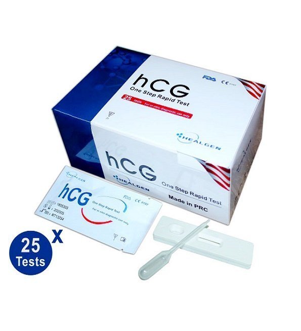 HCG Test de Grossesse Boite 25 Maroc