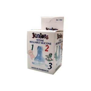 JUNIORS Tetine Reglable Silicone 1,2,3 Maroc
