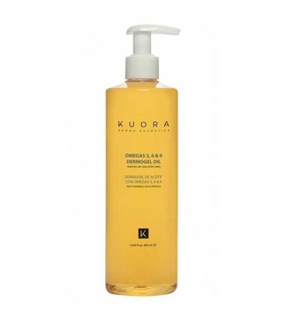 KUORA Dermo-Gel a L’huile Omega 3 6 9 400ml Maroc