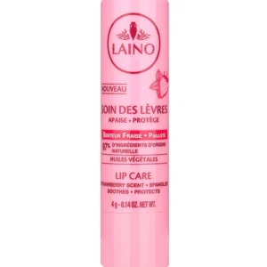 LAINO Soin des Lèvres Pailleté Senteur Fraise – 4 g Maroc