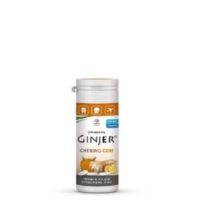 GINJER Chewing-Gum Gingembre Miel 30 g Maroc