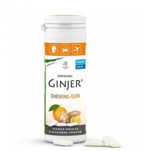 GINJER Chewing-Gum Gingembre Orange 30 g Maroc