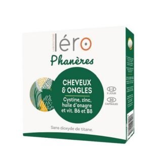 Léro Phanères Ongles Cassants & Chute de Cheveux – 30 Capsules Maroc