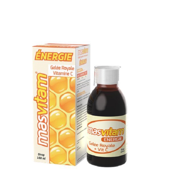 MASVITAM Energie Gelee Royale & Vitamine C Sirop 150ml Maroc