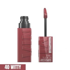 MAYBELLINE 40 Superstay Vinyl Ink Witty Maroc