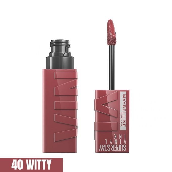 MAYBELLINE 40 Superstay Vinyl Ink Witty Maroc