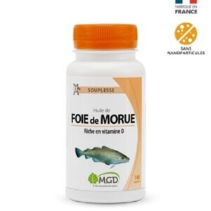 MGD NATURE Foie de Morue 140 Capsules Maroc