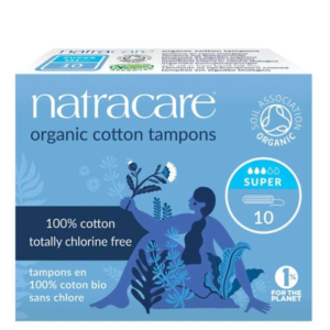 Natracare Tampons Super sans Applicateur 10 Unités Maroc