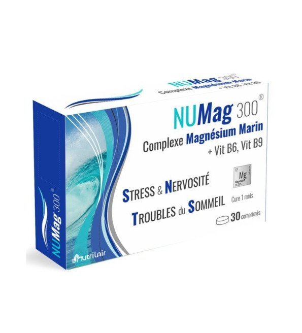 Numag 300 Complexe Magnesium Marin Comprimes Maroc