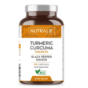 NUTRALIE Turmeric Curcuma Complex 120 Gélules Maroc