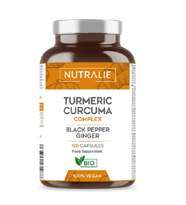 NUTRALIE Turmeric Curcuma Complex 120 Gélules Maroc