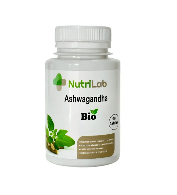 NUTRILAB Ashwagandha 90 Gélules Maroc