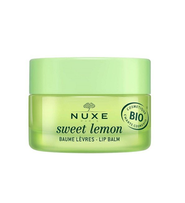 NUXE Sweet Lemon Baume Lèvres au Parfum Citron Meringué Sweet Lemon 15gr Maroc