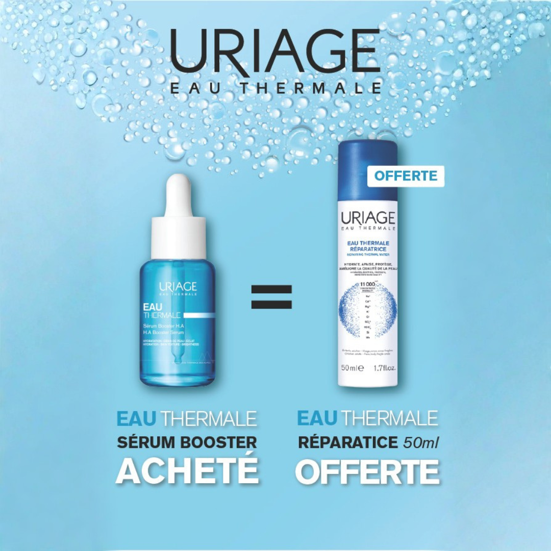 URIAGE Eau Thermale – Sérum Booster H.a 30ml Maroc