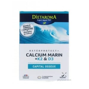 DIETAROMA Calcium Marin +k2 & d3 60cps Maroc