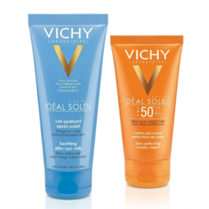 Vichy Ideal Soleil Crème Onctueuse+apres Soleil 100ml Pack Maroc