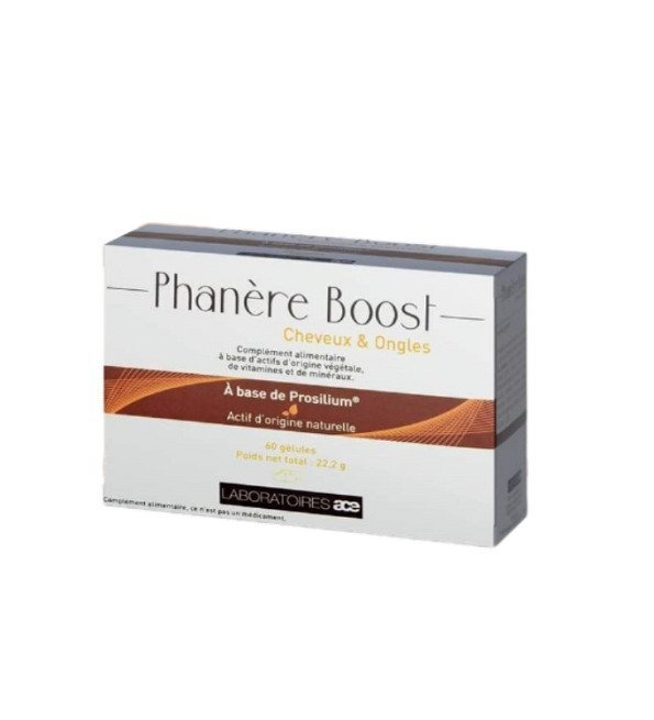 Phanere Boost Cheveux ET Ongles Boite 60 Gélules Maroc